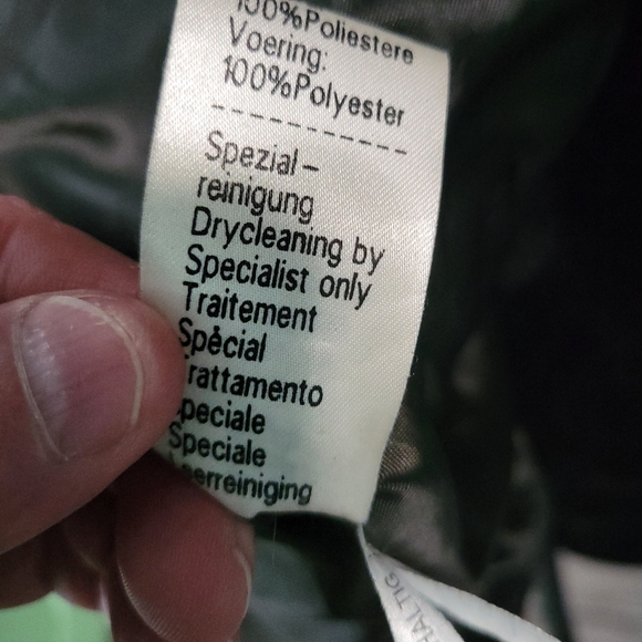 Leather Fashion Jacket With Multiple Zippers And Inside Pocket Women's M - Picture 9 of 10